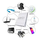 Джерело безперебійного живлення 38Wh WGP для мережевих пристроїв, ДБЖ для роутера безперебійник UPS 10400mAh, фото 2