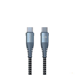 Кабель зарядки Proda PD-B58A Type-C-Type-C 60W 1.5m