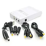 Джерело безперебійного живлення 38Wh WGP для мережевих пристроїв, ДБЖ для роутера безперебійник UPS 10400mAh, фото 4