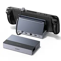 Ugreen CM800 9 в 1 Док-станція для Steam Deck/ROG Ally iOS Android
