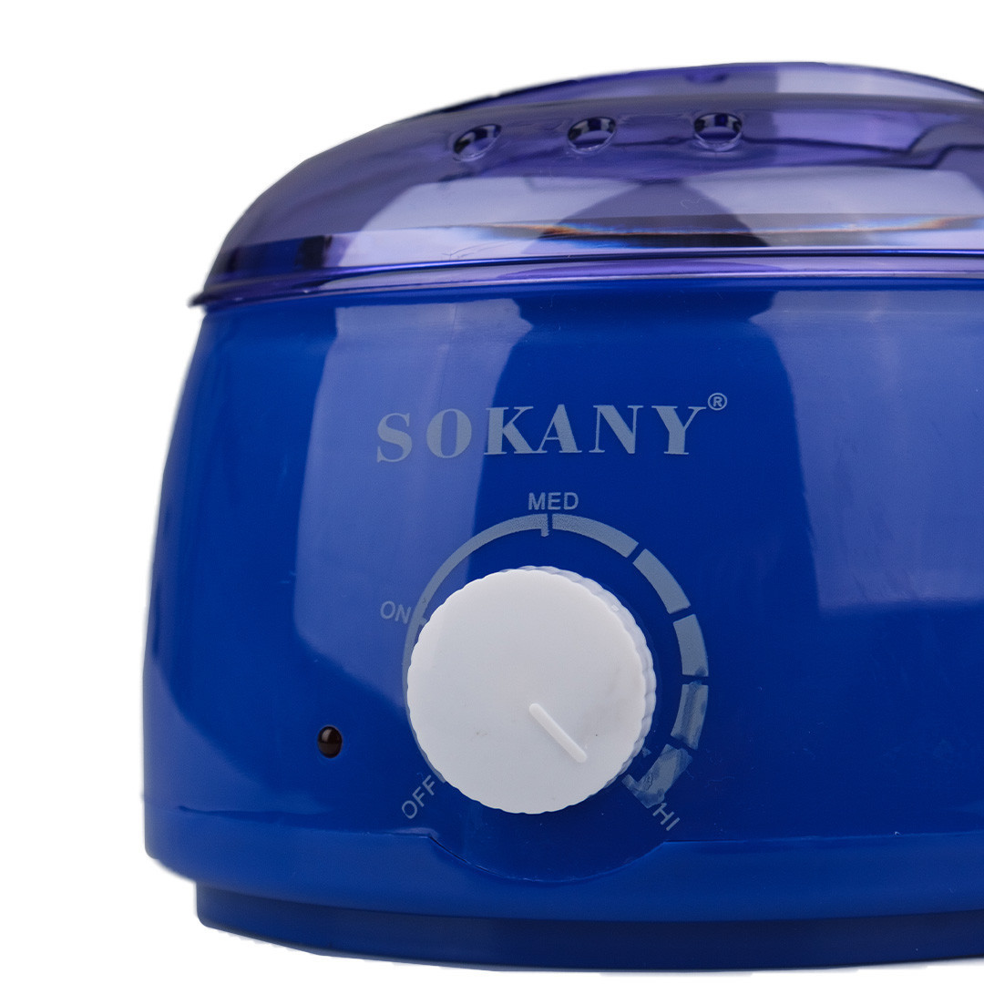 Воскоплав SOKANY SK-117 баночний з терморегулятором 500 мл синій, фото 1