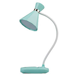 Настільна лампа на акумуляторі 3.2 Вт, світильник настільний Блакитний DM5062BL