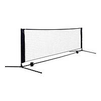 Сітка для тінісбола Meta Soccer Tennis Net чорний 6х1 м 1500612850, Чорний, Розмір (EU) — 1SIZE