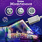 Вулична гірлянда бахрома 3 м, 90 LED, 18 ниток, білий дріт, фото 8