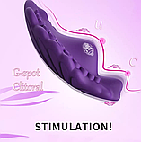 Кліторальний вібратор у трусики, жіночий мінівібратор, стимулятор клітора з вібрацією, Інтимні іграшки, фото 2