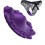 Кліторальний вібратор у трусики, жіночий мінівібратор, стимулятор клітора з вібрацією, Інтимні іграшки, фото 5