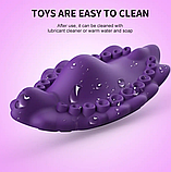 Кліторальний вібратор у трусики, жіночий мінівібратор, стимулятор клітора з вібрацією, Інтимні іграшки, фото 6