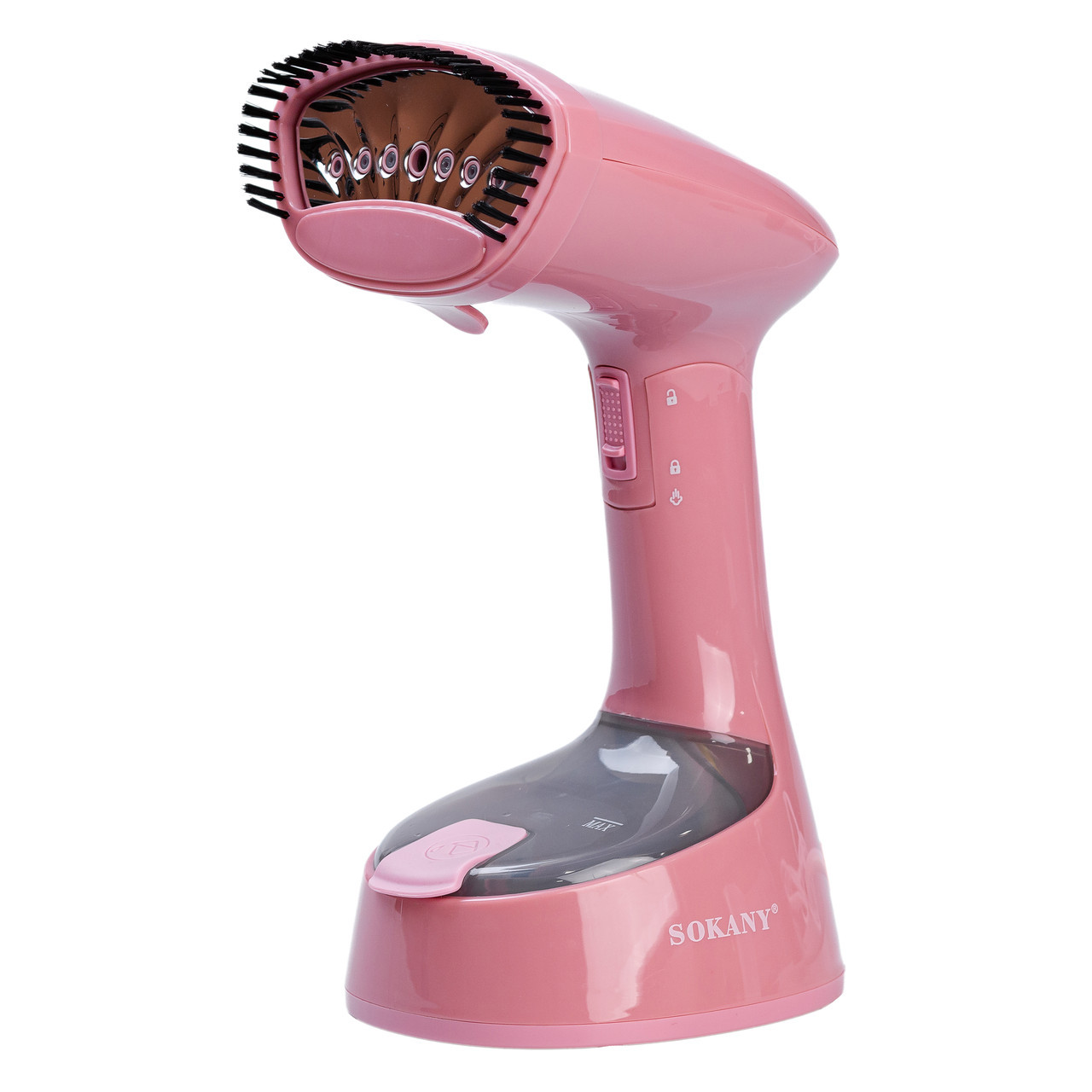 Паровий відпарювач для одягу Sokany 1300 Вт Рожевий SKGT3065P, фото 1