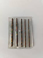 20730 Набір дерев'яних двосторонніх гачків для в'язання Symfonie Wood KnitPro