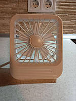 Мини вентилятор аккумуляторный Ultra-Thin Table настольный портативный компактный переносной вентилятор vcx