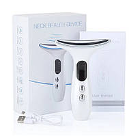 Мікрострумовий масажер для шиї та обличчя Neck Beauty Device, фото 2