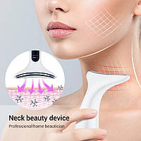 Мікрострумовий масажер для шиї та обличчя Neck Beauty Device, фото 7
