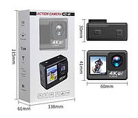 Екшн-камера V8 - Full HD 4K Wi-Fi з пультом ДУ, фото 6