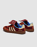 Жіночі кросівки Adidas Nylon Samba x Wales Bonner Brown, фото 2
