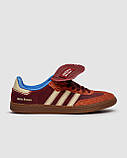 Жіночі кросівки Adidas Nylon Samba x Wales Bonner Brown, фото 9