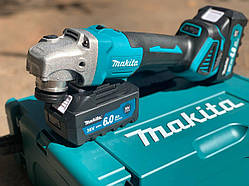 Акумуляторна болгарк/турбінка Makita Безщіткова 24 V 5 A, КШМ акумуляторна