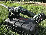 АКУМУЛЯТОРНА ПИЛКА - БОЛГАРКА BOSCH GWX (48V, Ø125 ММ). УШМ БОШ, ЕЛЕКТРОПИЛА, ЕЛЕКТРИЧНА ПИЛКА, фото 4