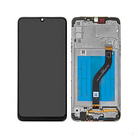 Дисплей (екран) Samsung Galaxy A20s 2019 A207F з тачскріном (оригінал Китай з рамкою)