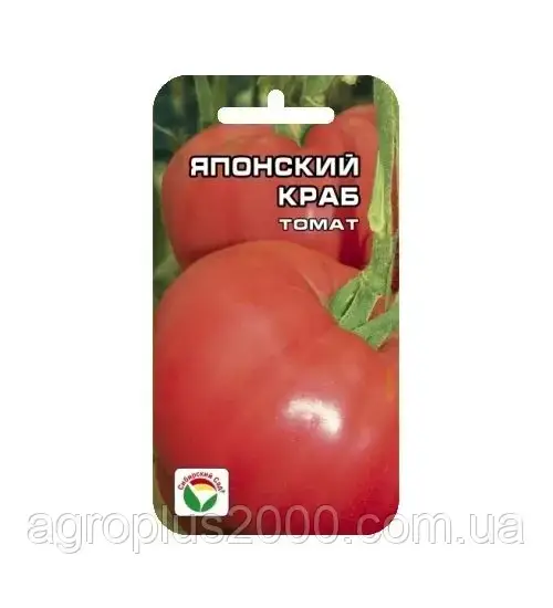 

Семена Томат детерминантный Японский краб 20 семян Сибирский Сад