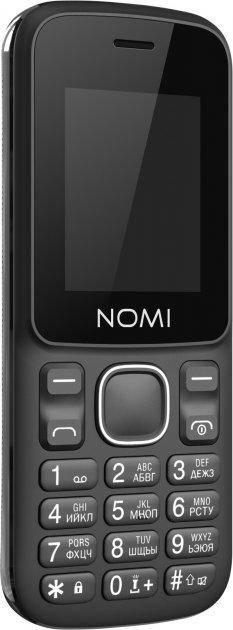 

Мобильный телефон Nomi i188s Black, Черный