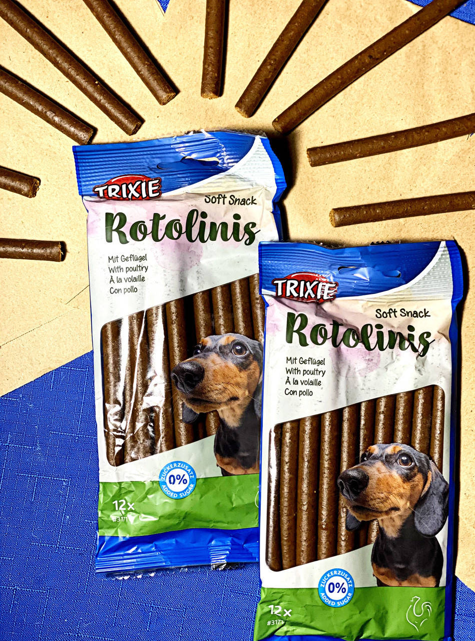 

Лакомство для собак TRIXIE ROTOLINIS с птицей 120 гр (12 шт х 10 гр)
