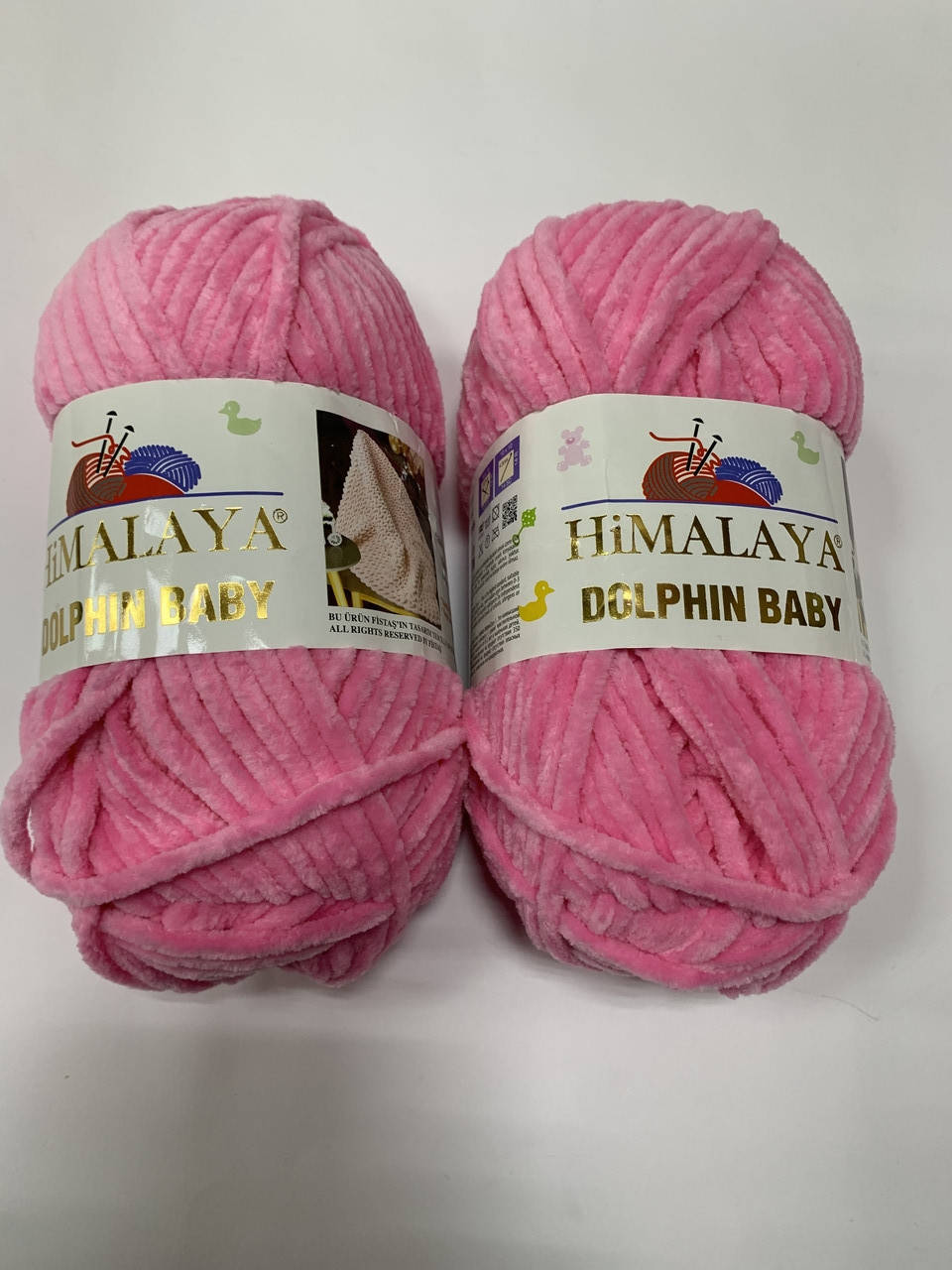 

Турецкая плюшевая пряжа Himalaya Dolphin baby
