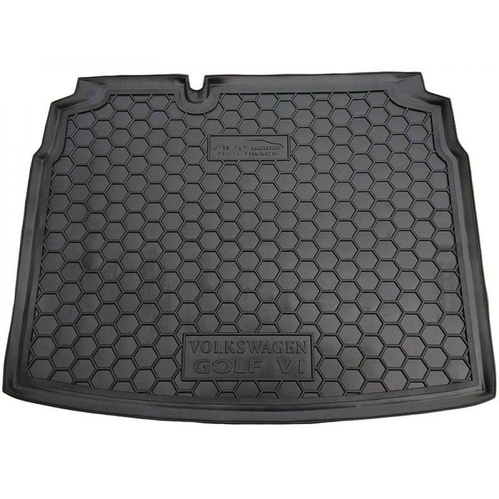 

Коврик в багажник Volkswagen Golf 5, 6 (2003-2012) (хетчбэк) (Avto-Gumm), Черный