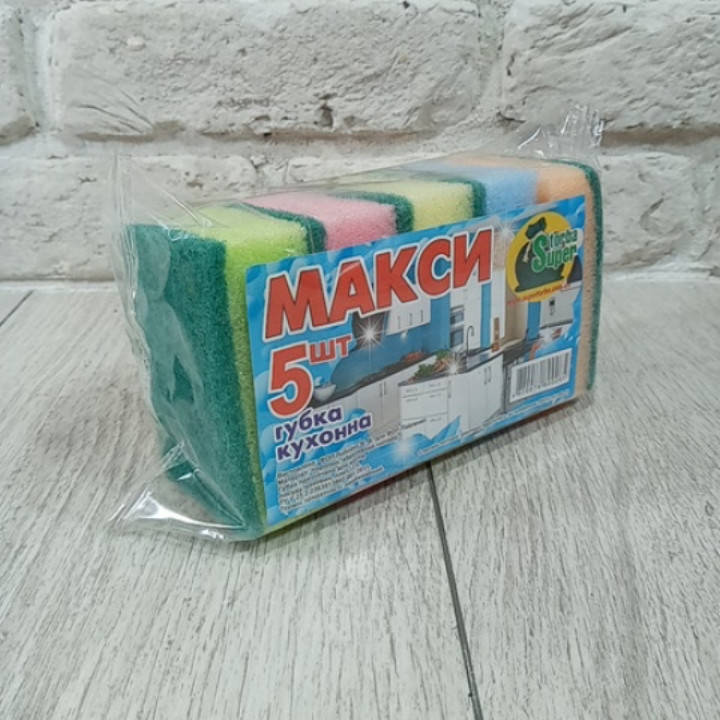 

Мочалка для посуды "Макси" 5шт.