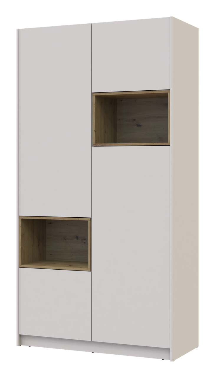 Шафа для одягу з нішею Doros Дейл Кашемір/Дуб Артізан 2 ДСП 115.2х52х220 (80737725) 4