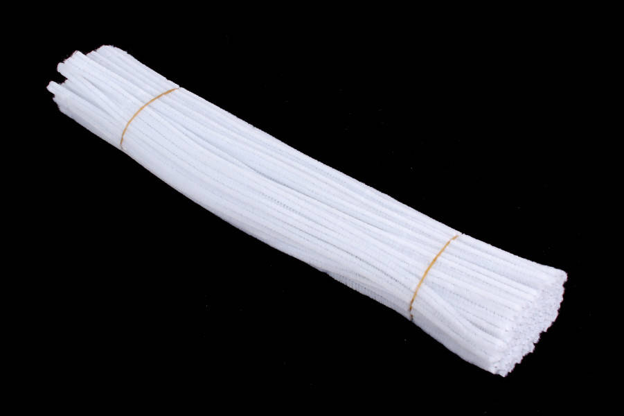 

Проволока синельная белая