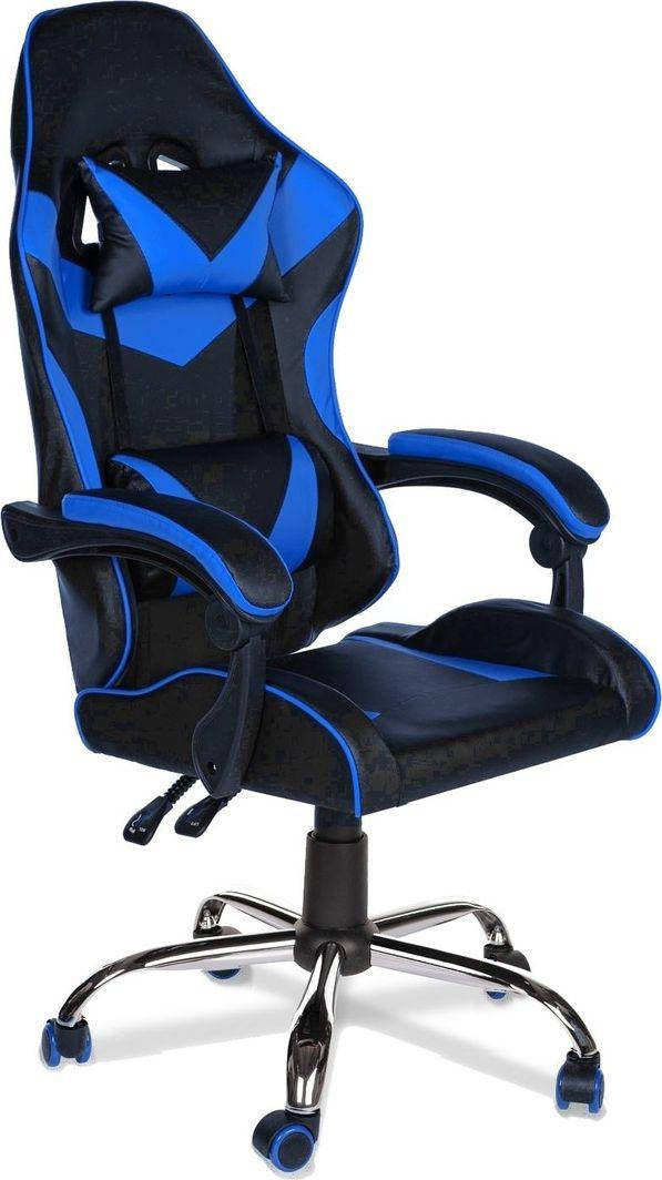 

Компьютерное кресло для геймера Hell-Gamer C65 Black/Blue, Черный