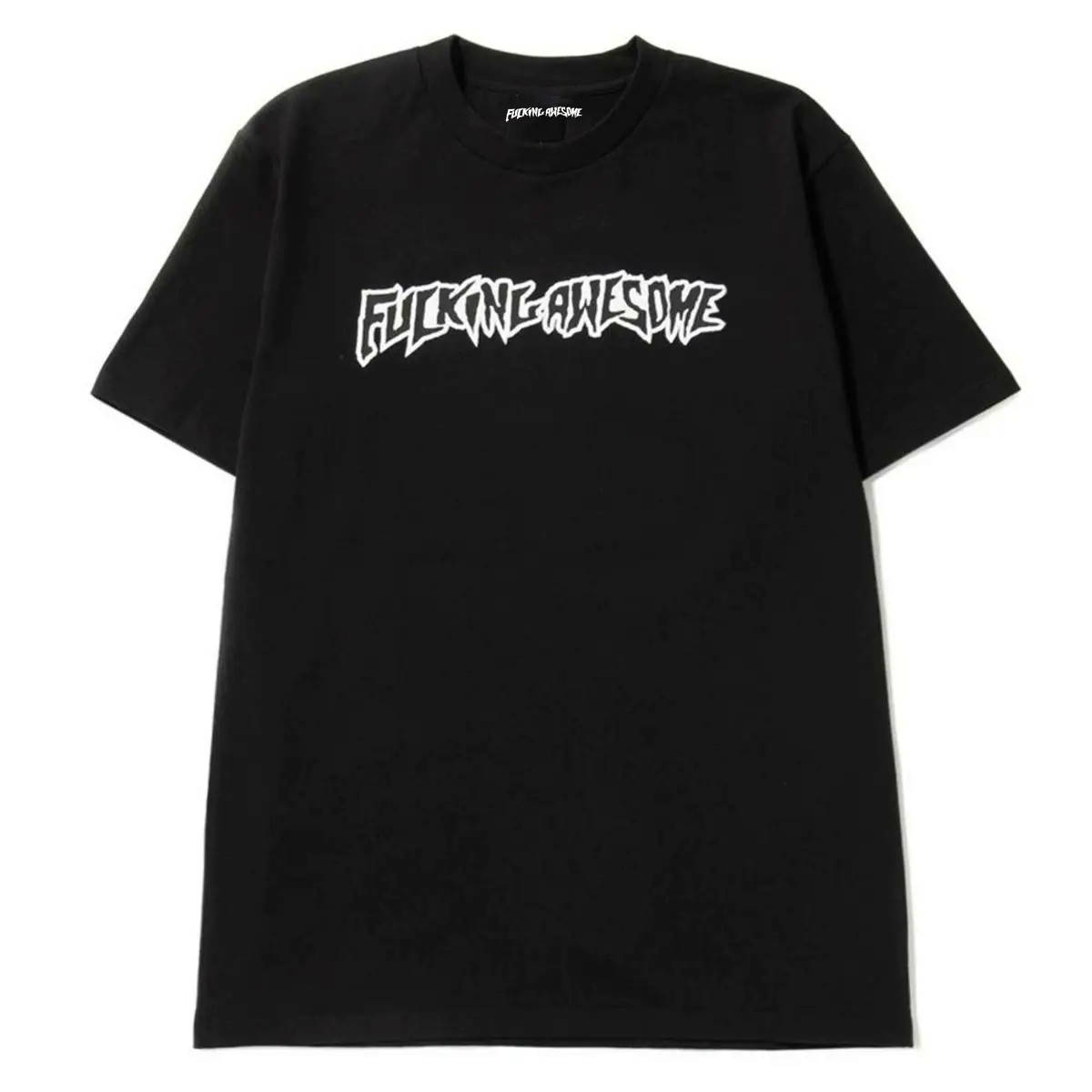 

Черная футболка Fucking Awesome Logo унисекс мужская женская