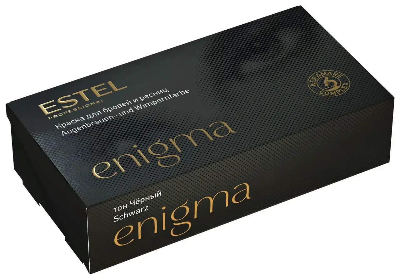 

Краска для бровей и ресниц черный Estel Enigma