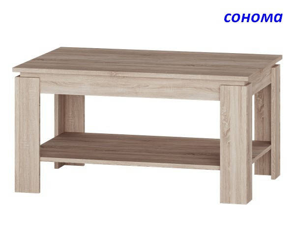 

Стол журнальный Соната СЖ-910 для гостиной, Венге