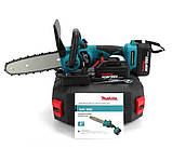 Акумуляторна ланцюгова міні пила DUC 200 Makita 36В 5 АЧ для обрізки дерев, фото 2
