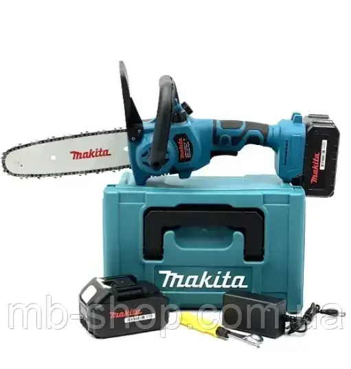 Акумуляторна ланцюгова міні пила DUC 200 Makita 36В 6 АЧ для обрізки дерев, фото 1