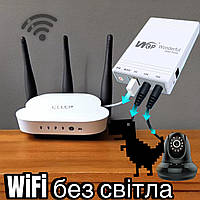 Джерело безперебійного живлення 38Wh WGP для мережевих пристроїв, ДБЖ для роутера безперебійник UPS 10400mAh