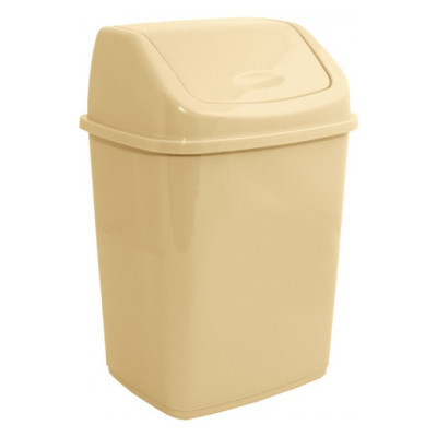 Контейнер для сміття Алеана Кремовий 5 л (алн 122061/крем)