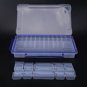 35х22х5см Органайзер для зберігання дрібних деталей 20 клітинок
