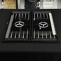 Нарди зі скла, MERCEDES-BENZ, 61×27×5 см, арт. 250086, фото 4