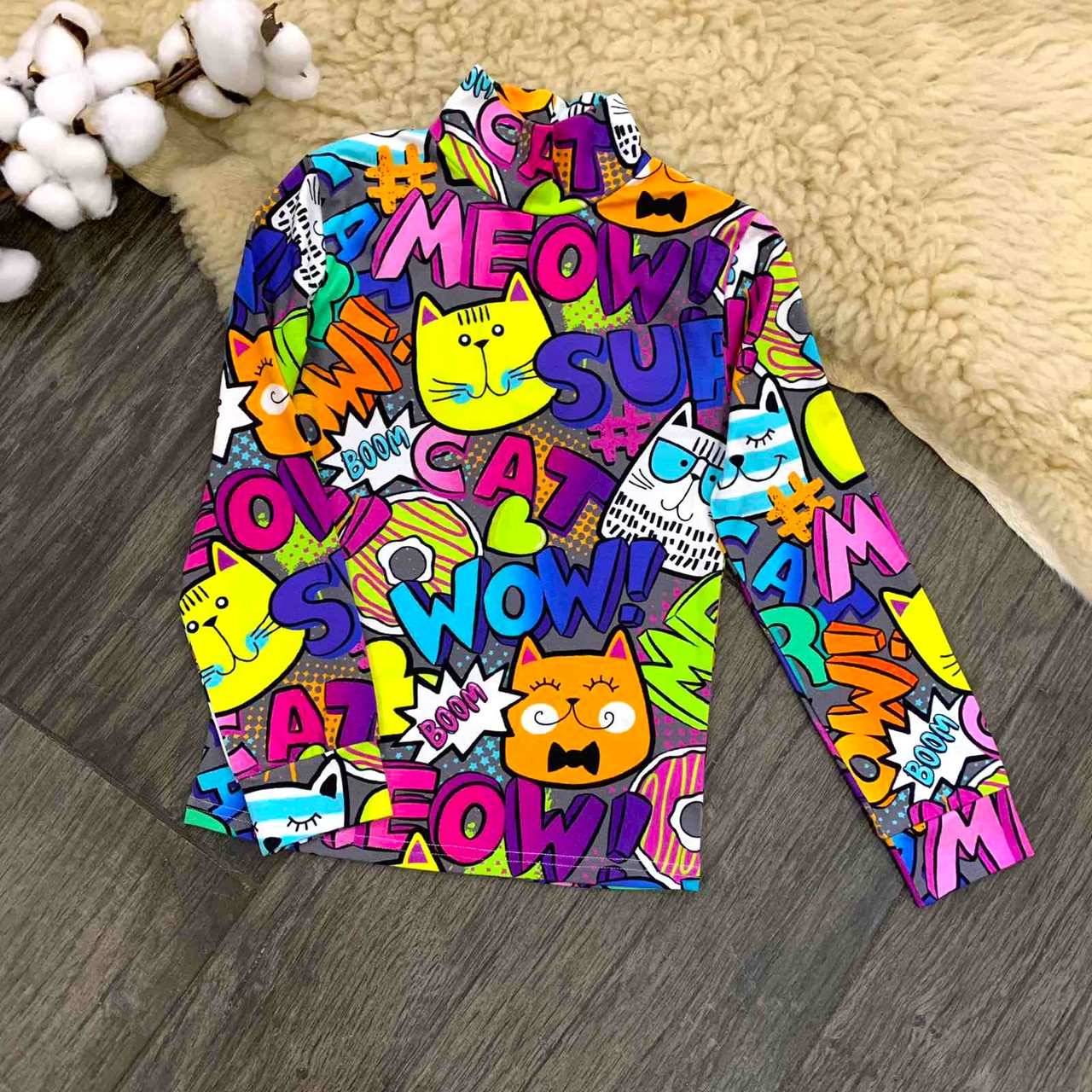 Дитяча водолазка — гольф котики wow Five Stars 10783-110р