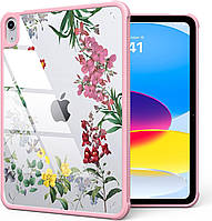 Чехол MoKo, совместимый с iPad 10-го поколения 2022 года 10,9 дюймов и iPencil 1-го поколения, цельная крышка