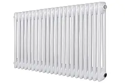 Горизонтальний радіатор дизайнерський Bari II G 30/1370 Білий матовий 500*1370