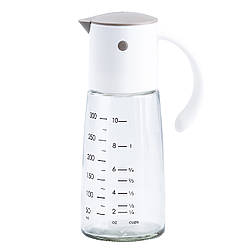 Пляшка для олії 300 мл з носиком та мірною шкалою • пляшка дозатор для олії та оцту