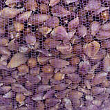 Капронова сітка овочева на 40 кг. 50х80 см. (26г) фіолетова з дрібним вічком, Євро-сітка овочева, фото 5