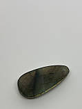 Лабрадор кабашон камінь без оправи 35*18*7 мм. натуральний лабрадор Індія, фото 4