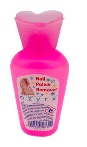 РІДИНА ДЛЯ ЗНЯТТЯ ЛАКУ OZYR-X 60МЛ РОЖОВА 5999559561399