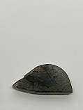 Лабрадор кабашон камінь без оправи 33*18*5 мм. натуральний лабрадор Індія, фото 3
