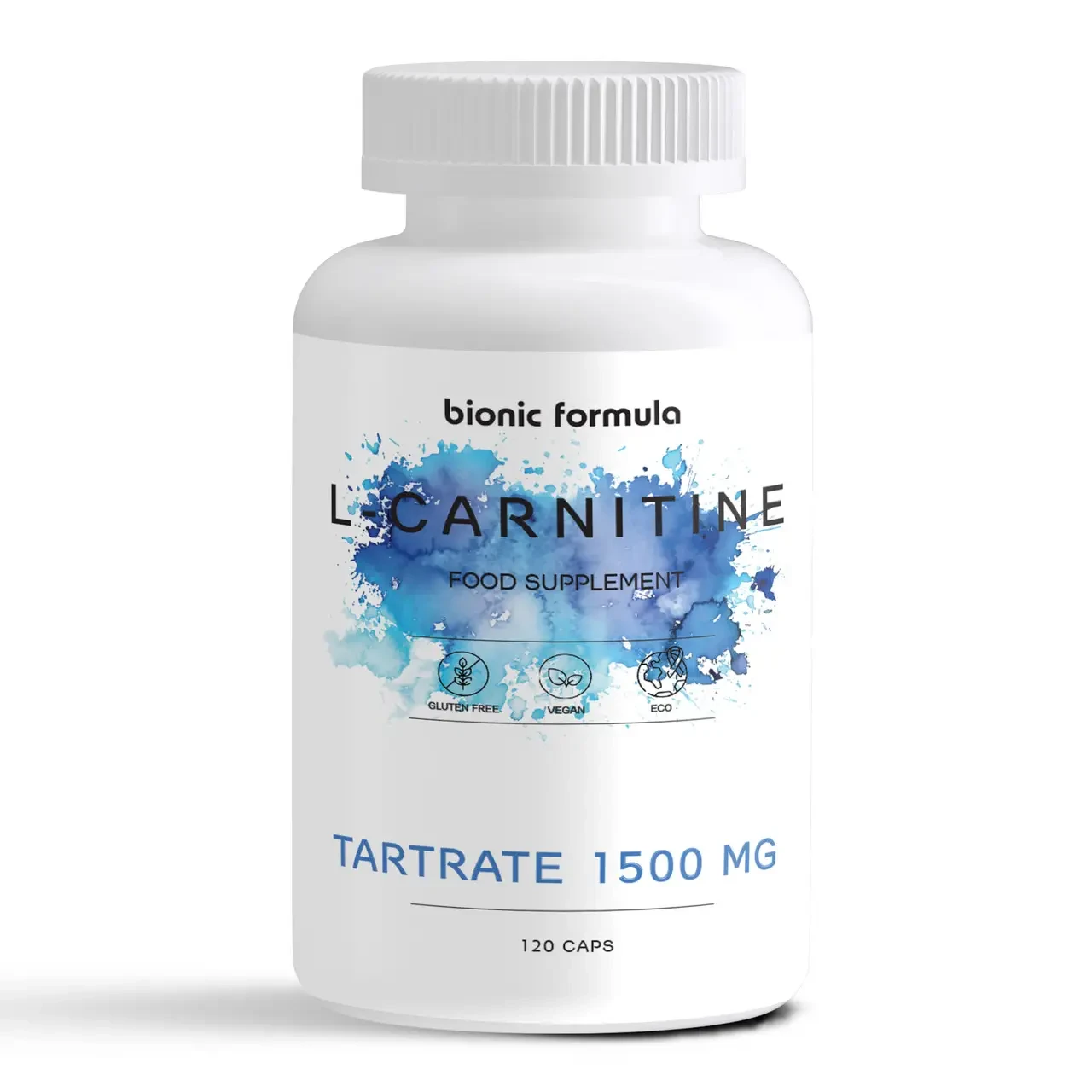 Л - карнітин тартрат ( l-carnitine) 1500 мг. bionic forma 120 капс.