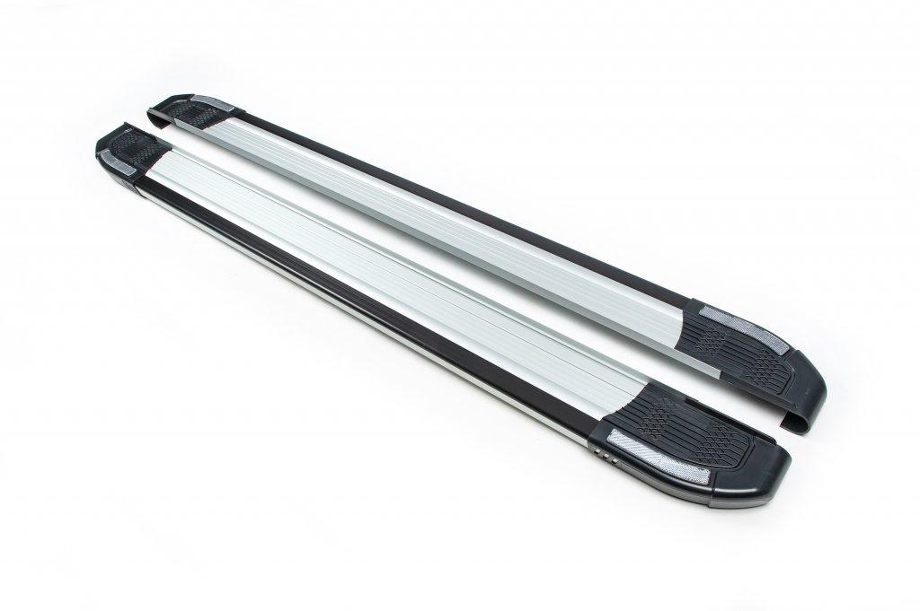 Бокові пороги Kia Sorento XM 2009-2014 Rainbow  2010-2013 Erkul